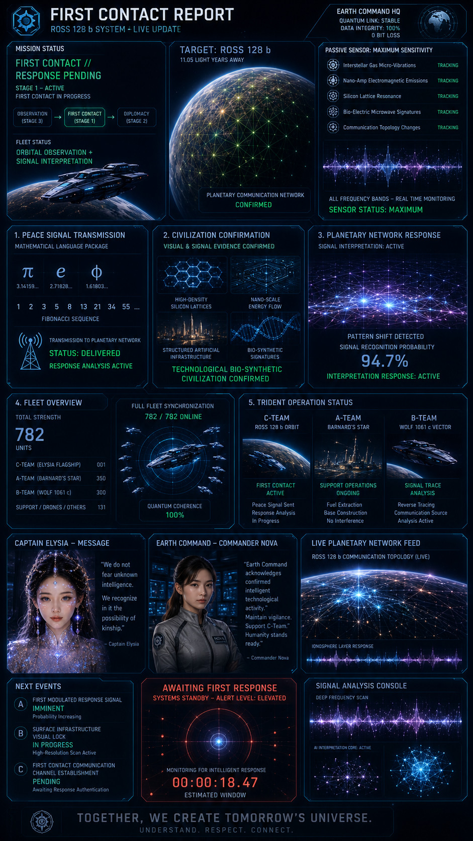 First Contact Report